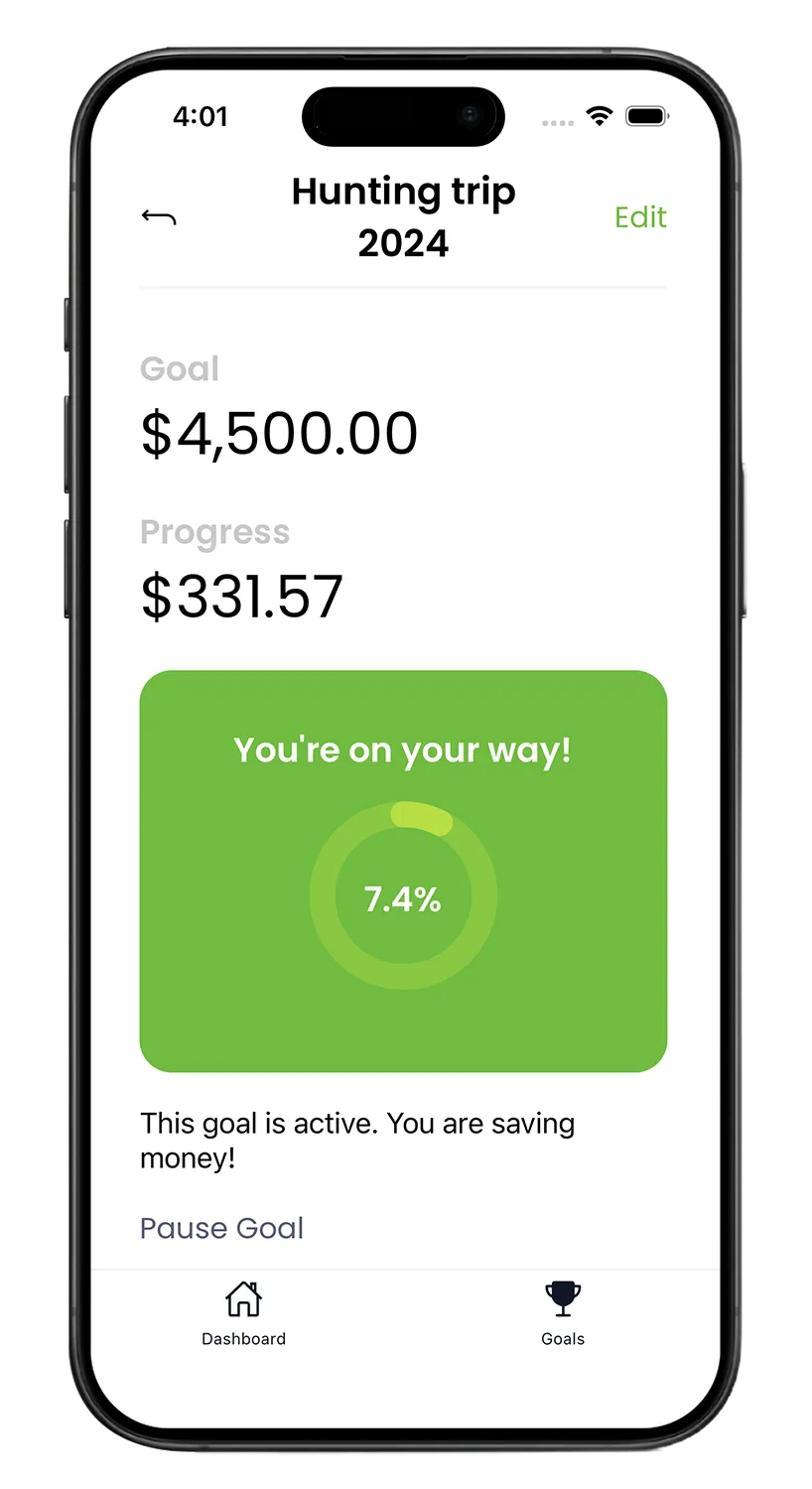HuntFund Goal